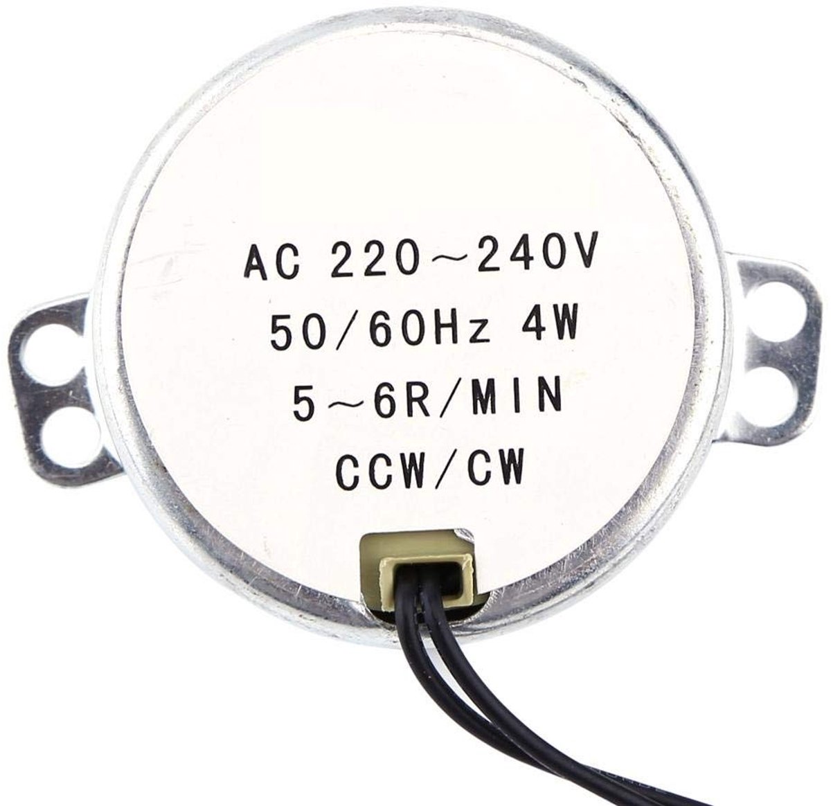 Dailygoods - Dailygoody - Synchronous Motor - Elektrische Motor - Laag energieverbruik - Compact formaat - 4W Synchronous Motor - Geschikt voor diverse toepassinge