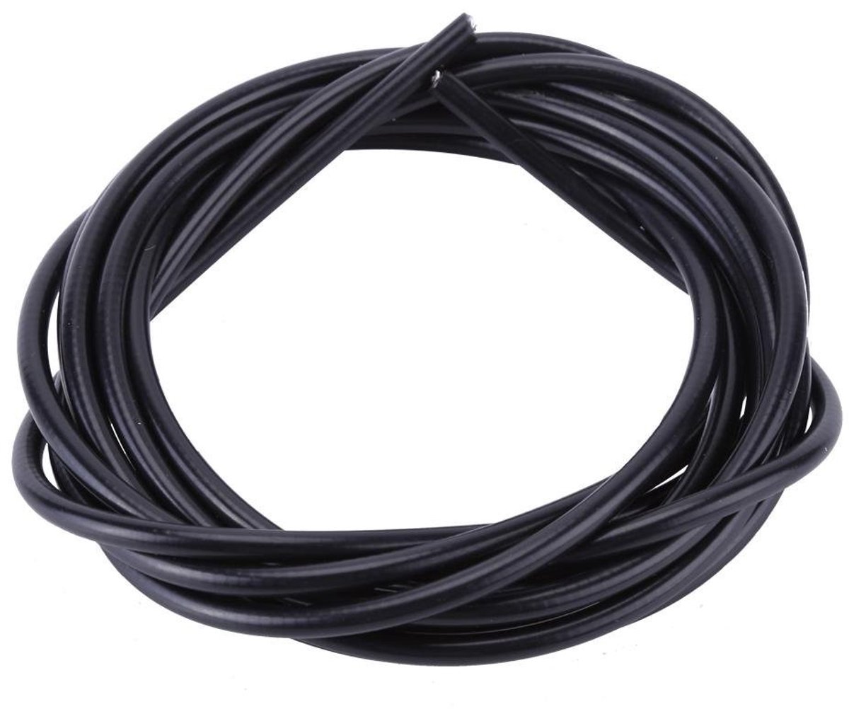 Dailygoods - Dailygoody - Fietssnelheidskabel - Vervangingsonderdeel - 3 Meter - Zwart - Universeel Gebruik - Geschikt voor MTB en Racefietsen