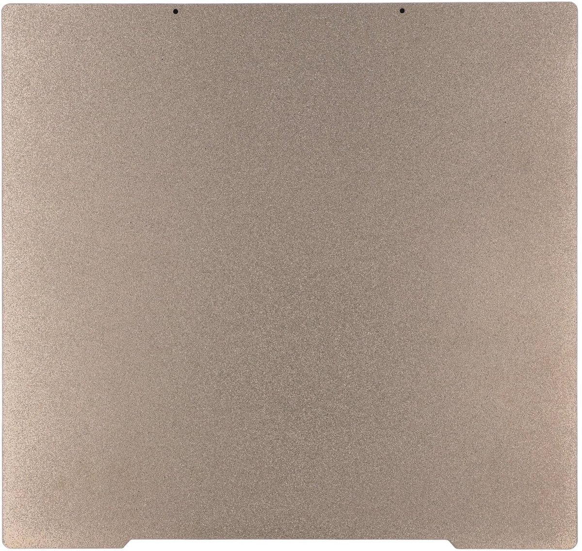 Dailygoods - Dailygoody - 3D-printer-bouwplaat - Dubbelzijdige PEI-oppervlak - 254 x 241 mm - Gladde PEO-getextureerde plaat - Geschikt voor Prusa MK3 MK3S MK4 MK2