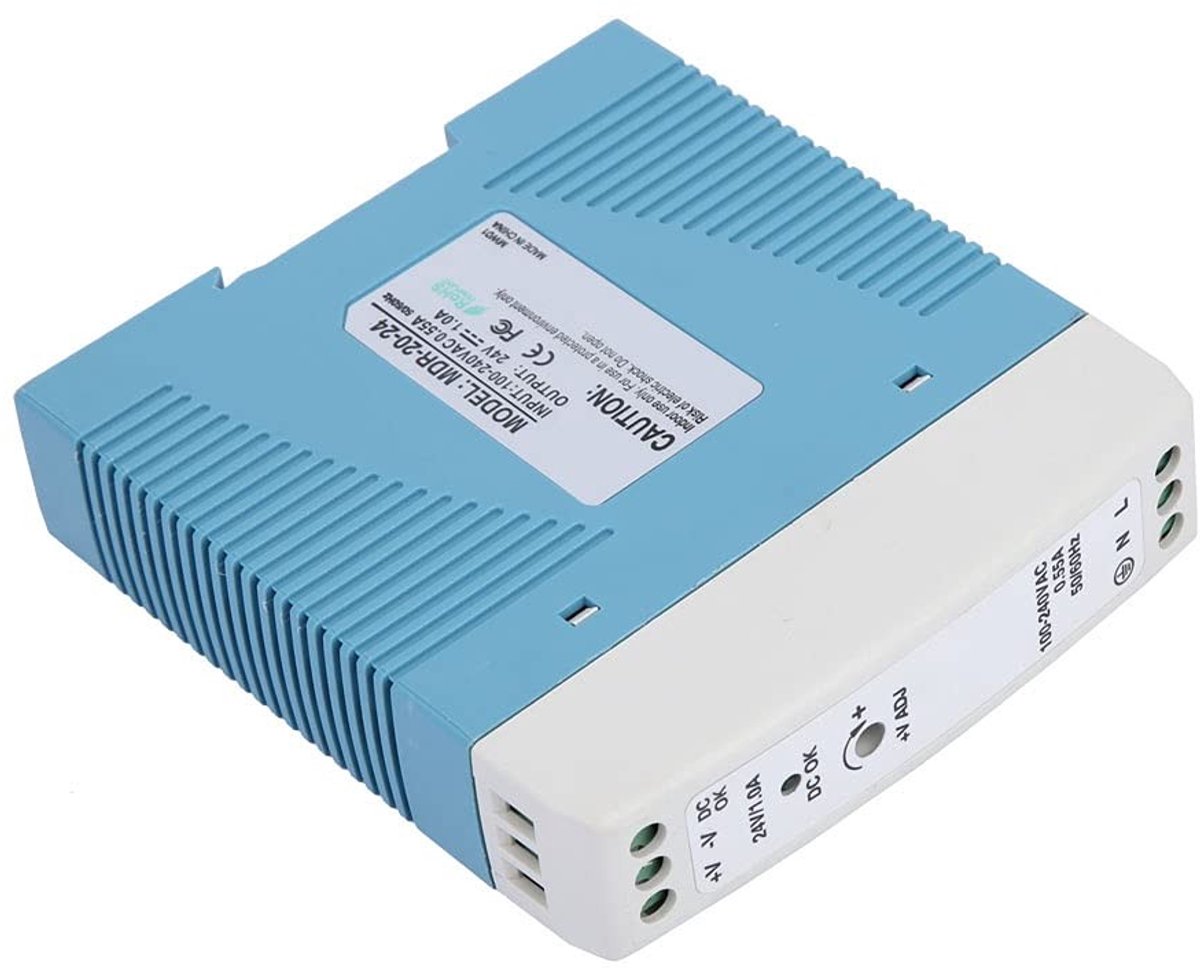 Dailygoody - DIN-rail voeding - Schakelvoeding enkele uitgang - Hoge efficiëntie - Compact formaat - Constant stroommodus - Geschikt voor inducti