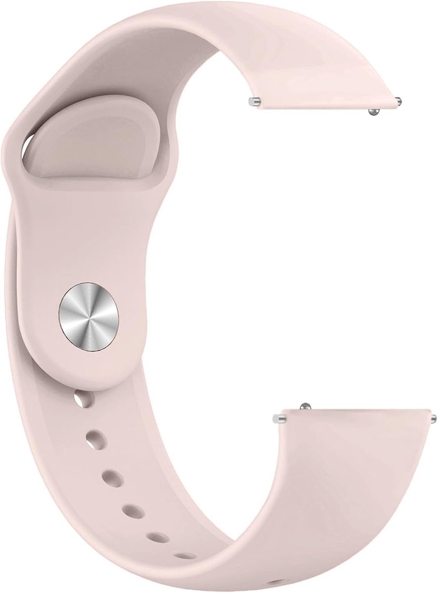 Silicone Horlogeband 18mm 19mm 20mm 22mm voor Sport en Activiteiten, Unisex Vervangband voor Smartwatches