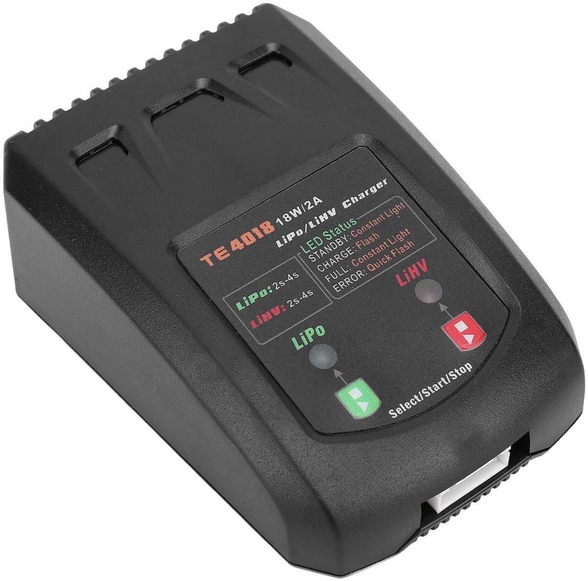 Dailygoods - Dailygoody - LiHV-batterijlader - Dubbele Balanslader - Compact en Snel Opladen - Geschikt voor Vliegtuigen Auto's Boten - 2S 3S 4S
