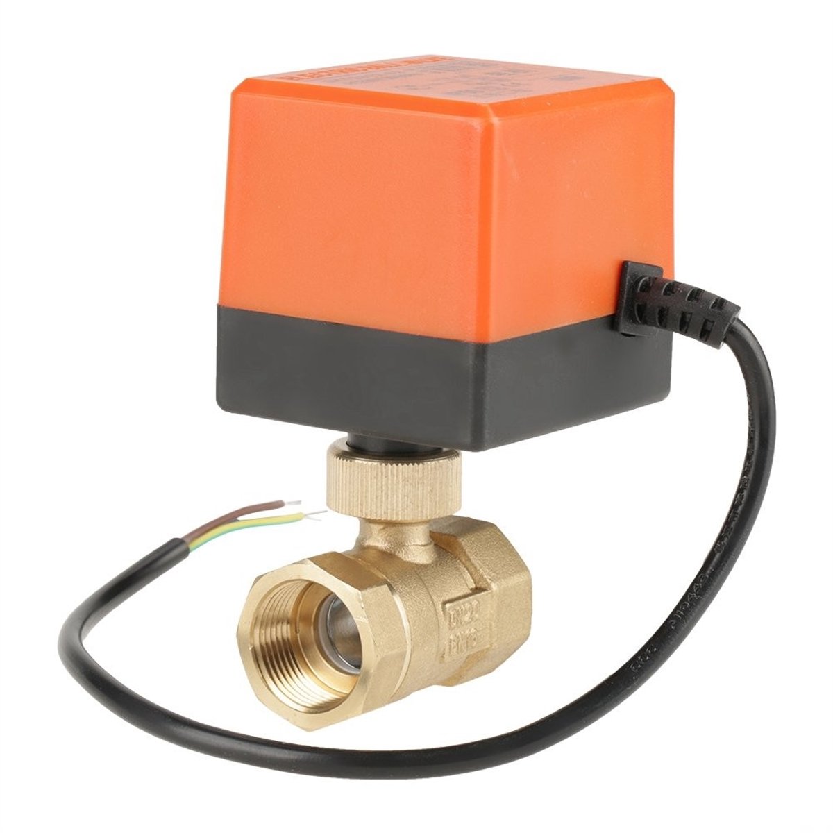 Dailygoods - Dailygoody - Motorized Ball Valve - G3/4 Inch - Voor Efficiënte Flow Control - 2-Way - Geschikt voor Water Systemen - Robuuste Brass Constructie