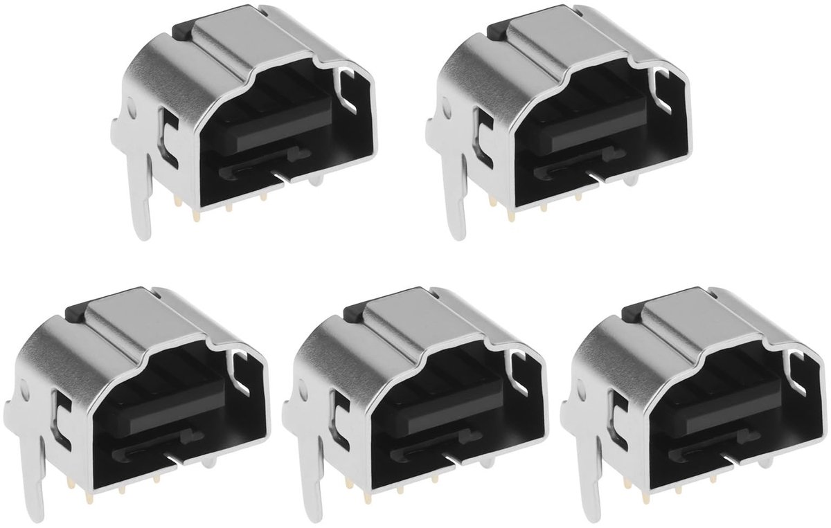 Dailygoods - 5 Stuks Link Connector Socket voor GBA SP Game Console