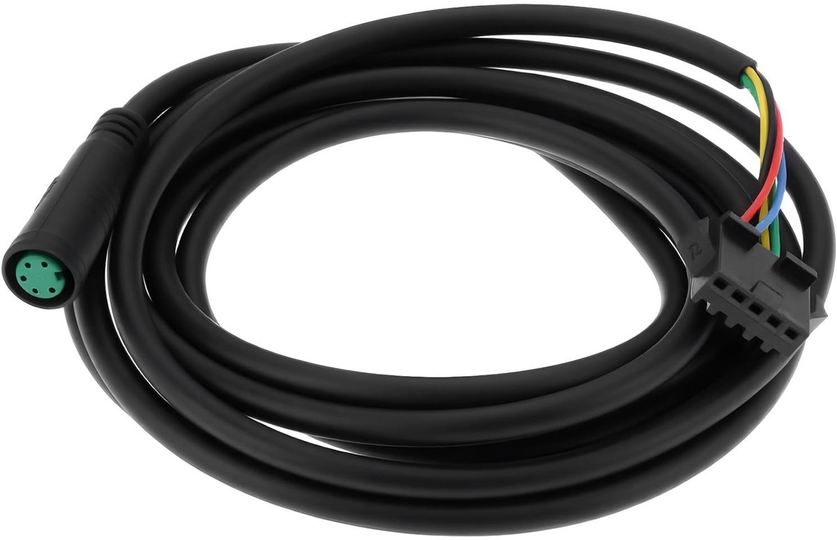 Dailygoods - 5 Pin Elektrische Scooter Display Extensie Adapterkabel 170cm