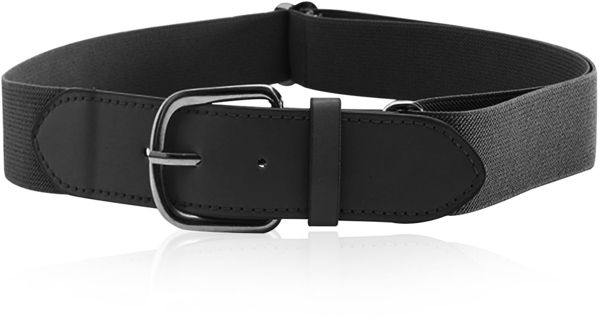Dailygoody - Verstelbare elastische riem - Uniseks riem - Comfortabel en veelzijdig - 3,5 cm breed - Geschikt voor sport en werk - Tailleomvang 56 tot...
