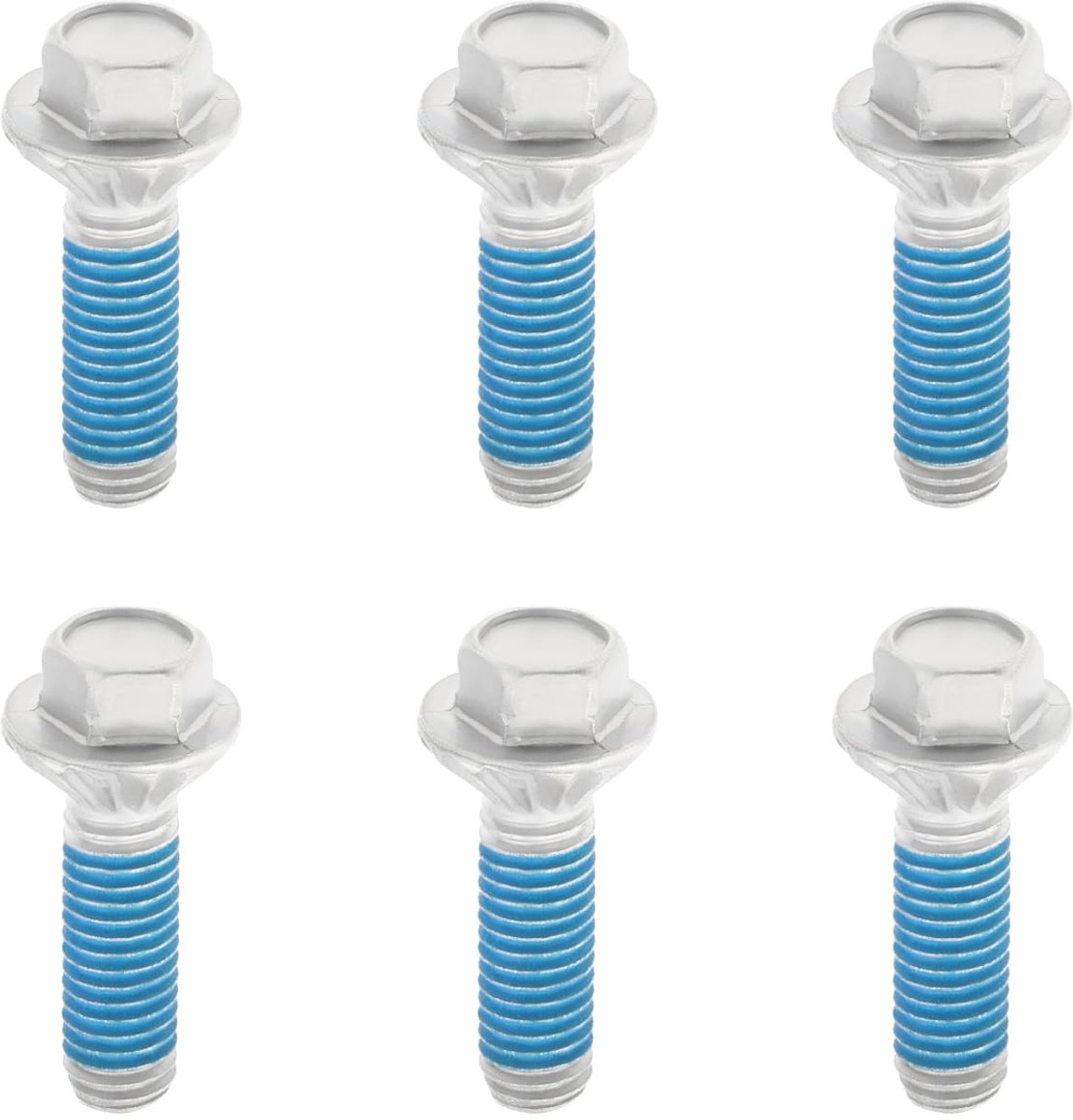Dailygoods - Dailygoody - Wasmachine Onderdelen - 6pcs Hex Bolt Drum Washer - Duurzaam - Carbon Staal - Vervangingsset - Geschikt voor Samsung en Kenmore