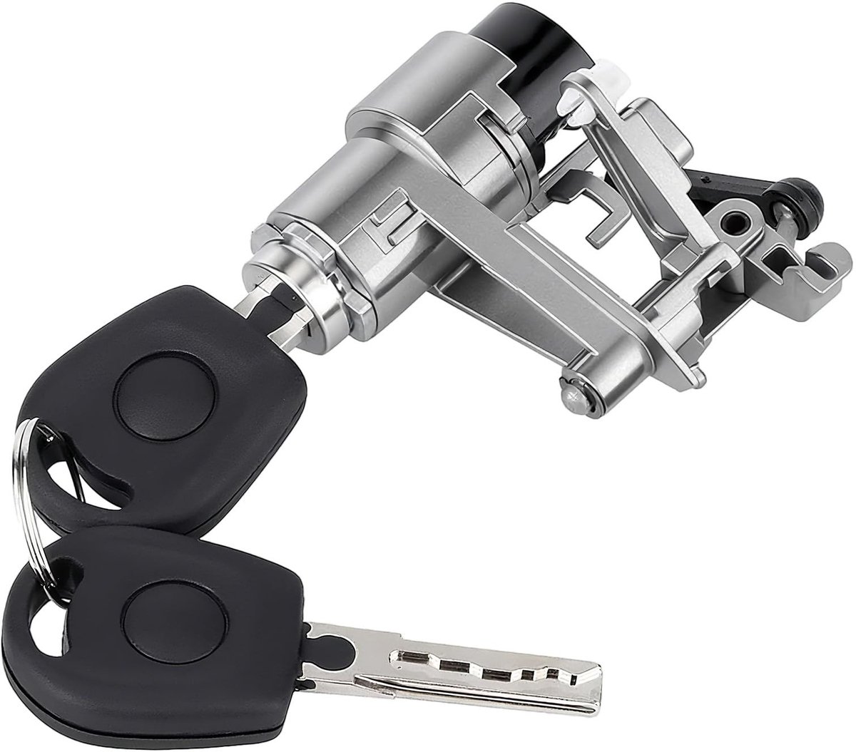 Dailygoody - Achterklepslot - Vervangingsslot voor Kofferbak - Inclusief 2 Sleutels - Geschikt voor Golf IV Lupo Arosa - OEM-onderdeel 1J6827297G