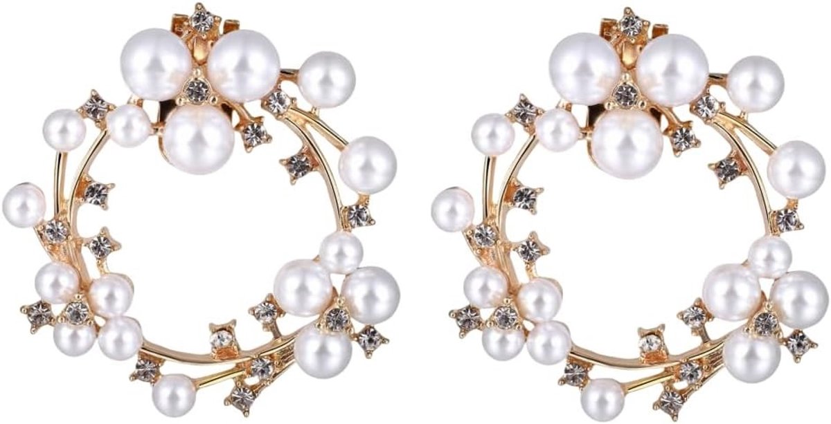 Schoenenclips met Kristallen Decoratie voor Bruiloften en Feestjes - Elegante Schoenaccessoires