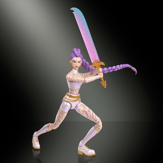 KPop Demon Hunters Rumi en Jinu: Laatste gevecht Actiefiguren Set van 2 van Mattel — afbeelding 4