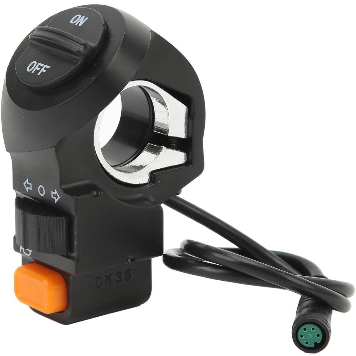 Dailygoods - Dailygoody - Waterdichte Elektrische Fiets Licht Schakelaar - 3-in-1 Handlebar Switch voor Motor en Scooter