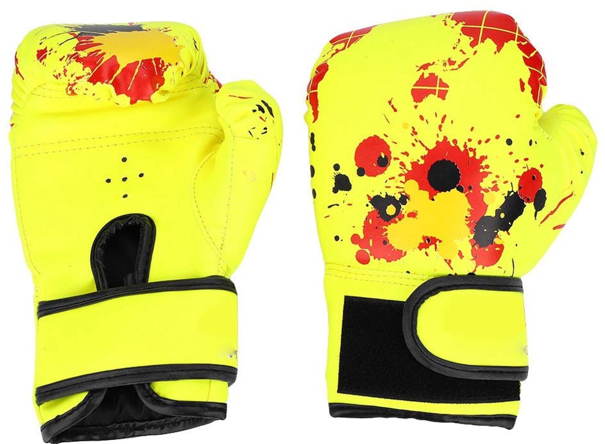 Dailygoods - Dailygoody - Bokshandschoenen - PU Leer - Ademend en Lichtgewicht - Duurzaam - Voor Kinderen van 2 tot 11 Jaar - Ideaal voor Training en Sport - Diver...