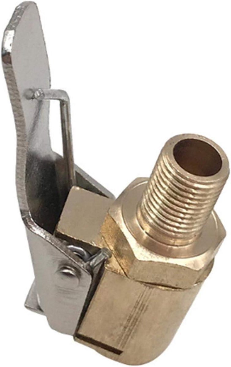 Bandenpomp Adapter - Ventiel Opzetstuk - Banden Oppompen - Lekvrije Aansluiting - 2.8cm Lengte - Messing