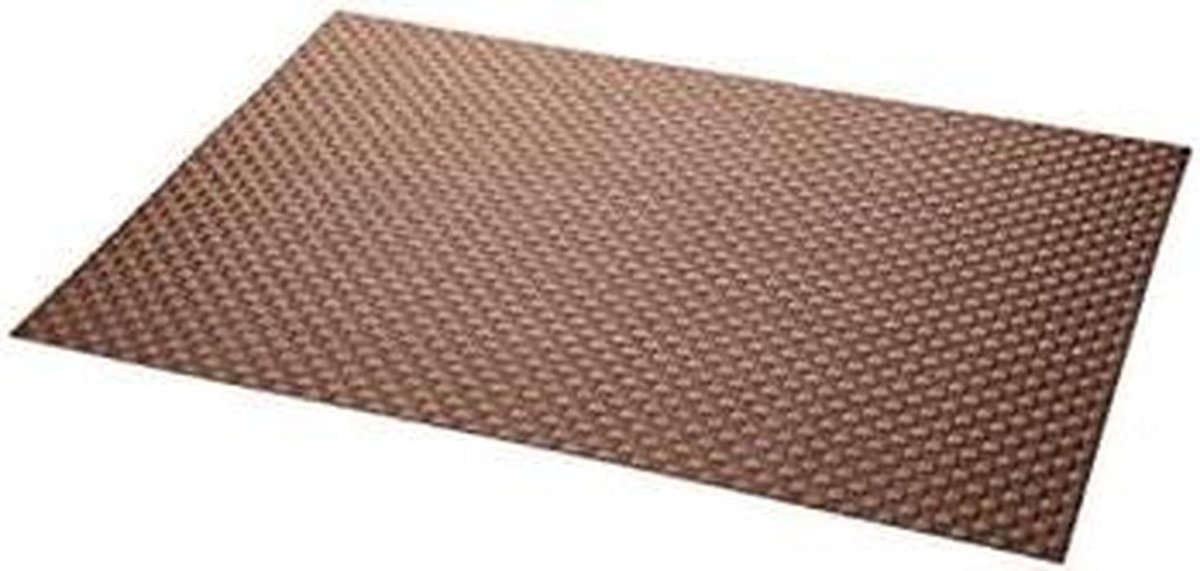 Placemat - Onderlegger Tafel - Tafel Beschermen - Briljant Design - 45 x 32 cm - Brons