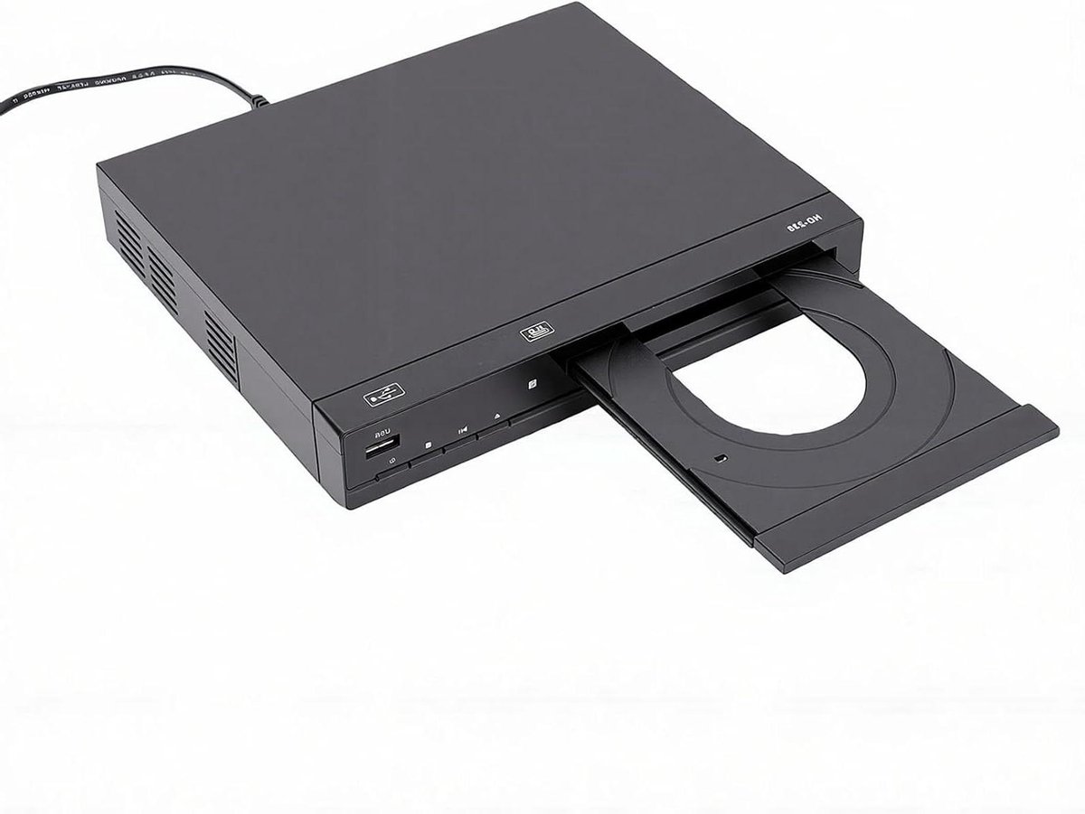 Dvd Speler - Mediastation - Films Kijken - Alle Regio's Afspelen - 1080P HD - Zwart