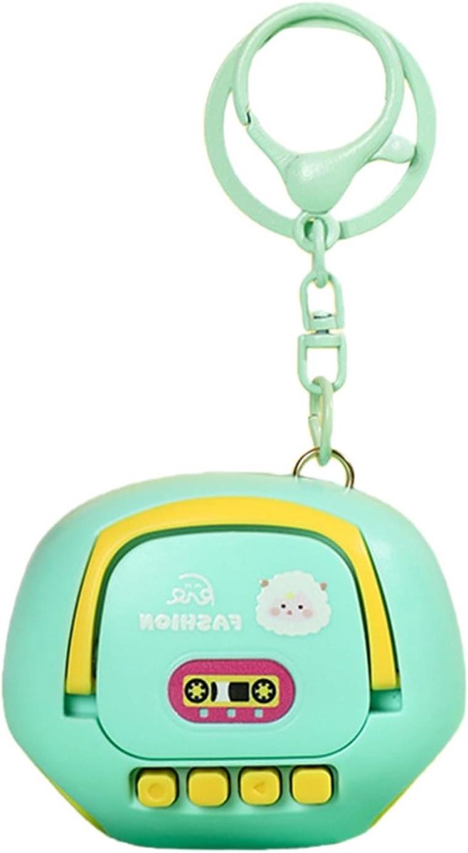 Opname-apparaat - Mini recorder - Notities dicteren - Eenvoudige bediening - 6 x 4.6 cm - Zwart