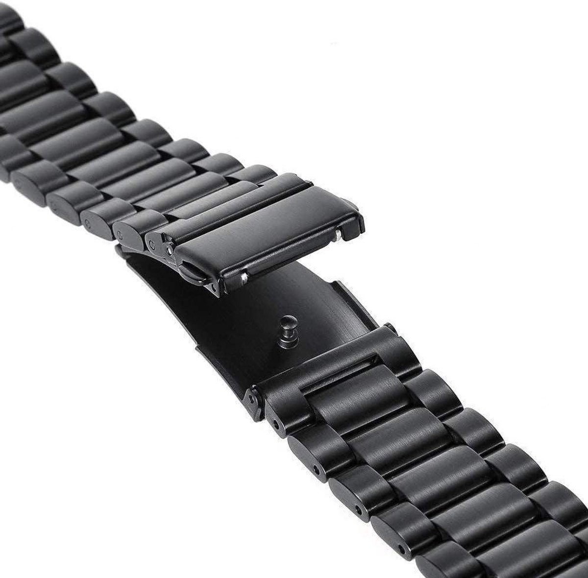 Horlogeband Metaal - RVS Band - Dagelijks Gebruik - Verstelbare Sluiting - 18mm - Zilver