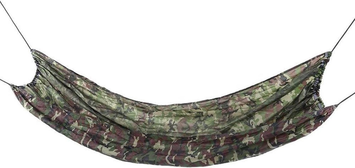 Kampeerhangmat - Buiten hangmat - Ontspannen buiten - Lichtgewicht en compact - 240x150cm - Camo-afdruk