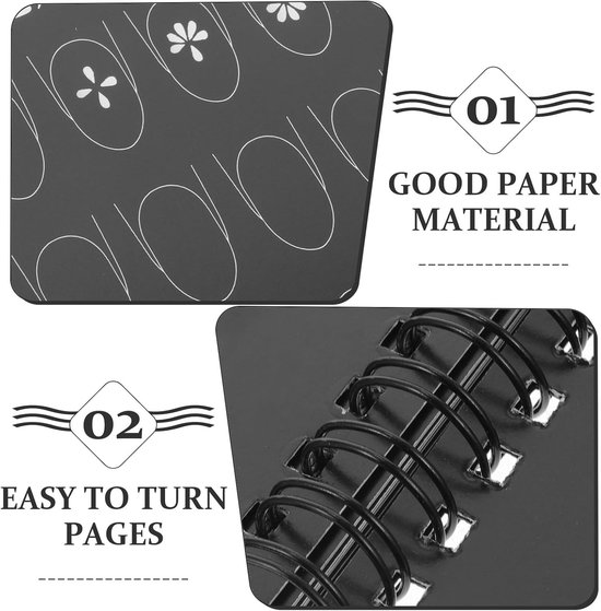 Nagelkunst Oefenboek - Manicure Sjabloon - Nagelontwerp Leren - Stapsgewijze Tutorials - 21 x 14 cm - Meerkleurig — afbeelding 5