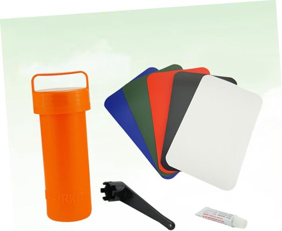 Reparatieset Boot - Lijm Patch - Watersport Reparatie - Waterdicht Materiaal - 20x13 cm - Zoals Afgebeeld — afbeelding 4