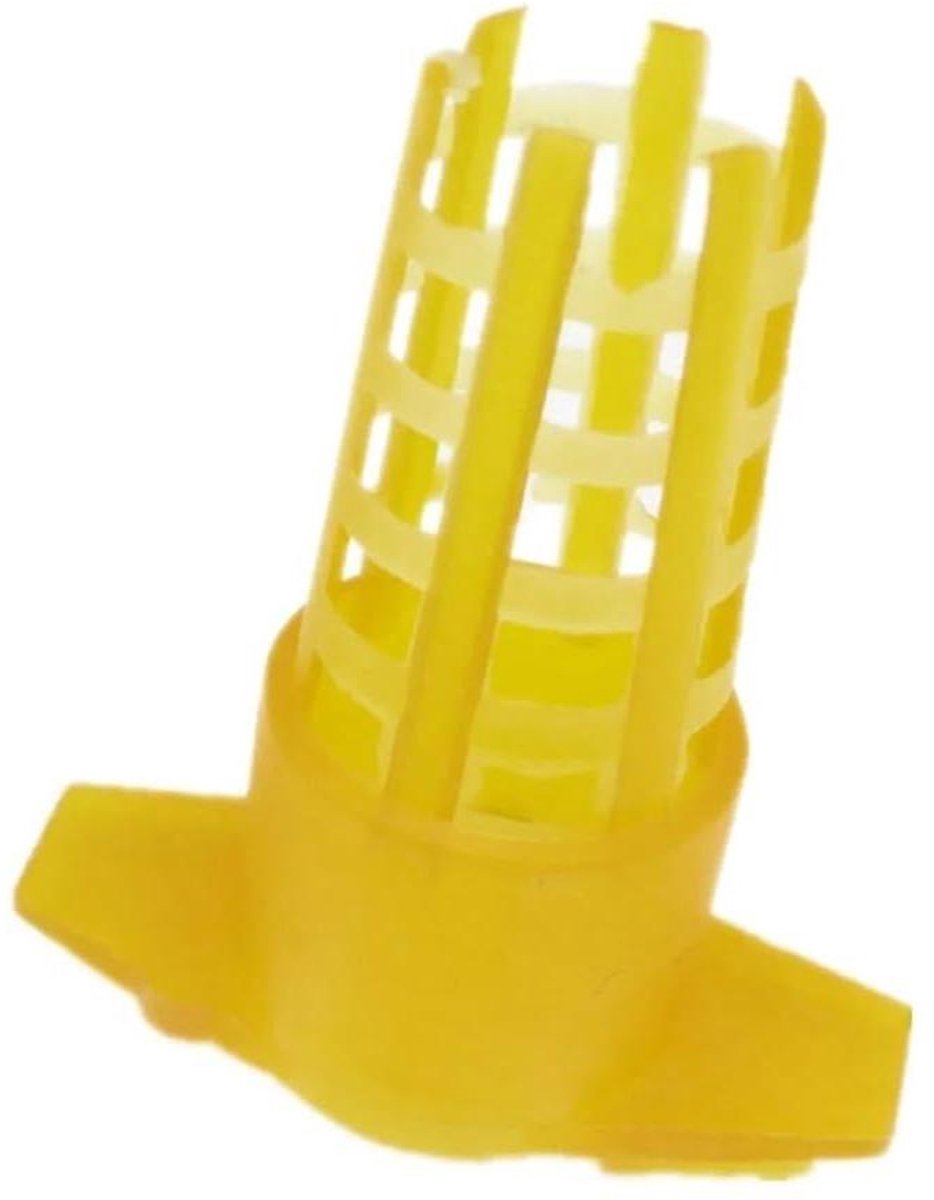 Bijenhouderij Gereedschap - Koninginnenkooi Beschermhoes - Koninginnen Opfokken - Plastic Beschermkooi - 500 stuks - Wit