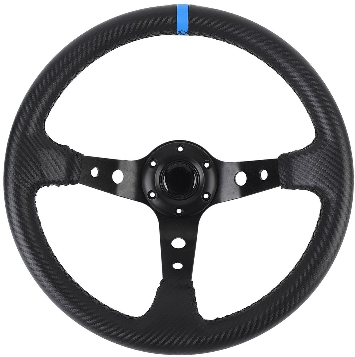 Innovra - Dailygoods - Sportief Autoracestuur in Koolstofvezellook 14 Inch