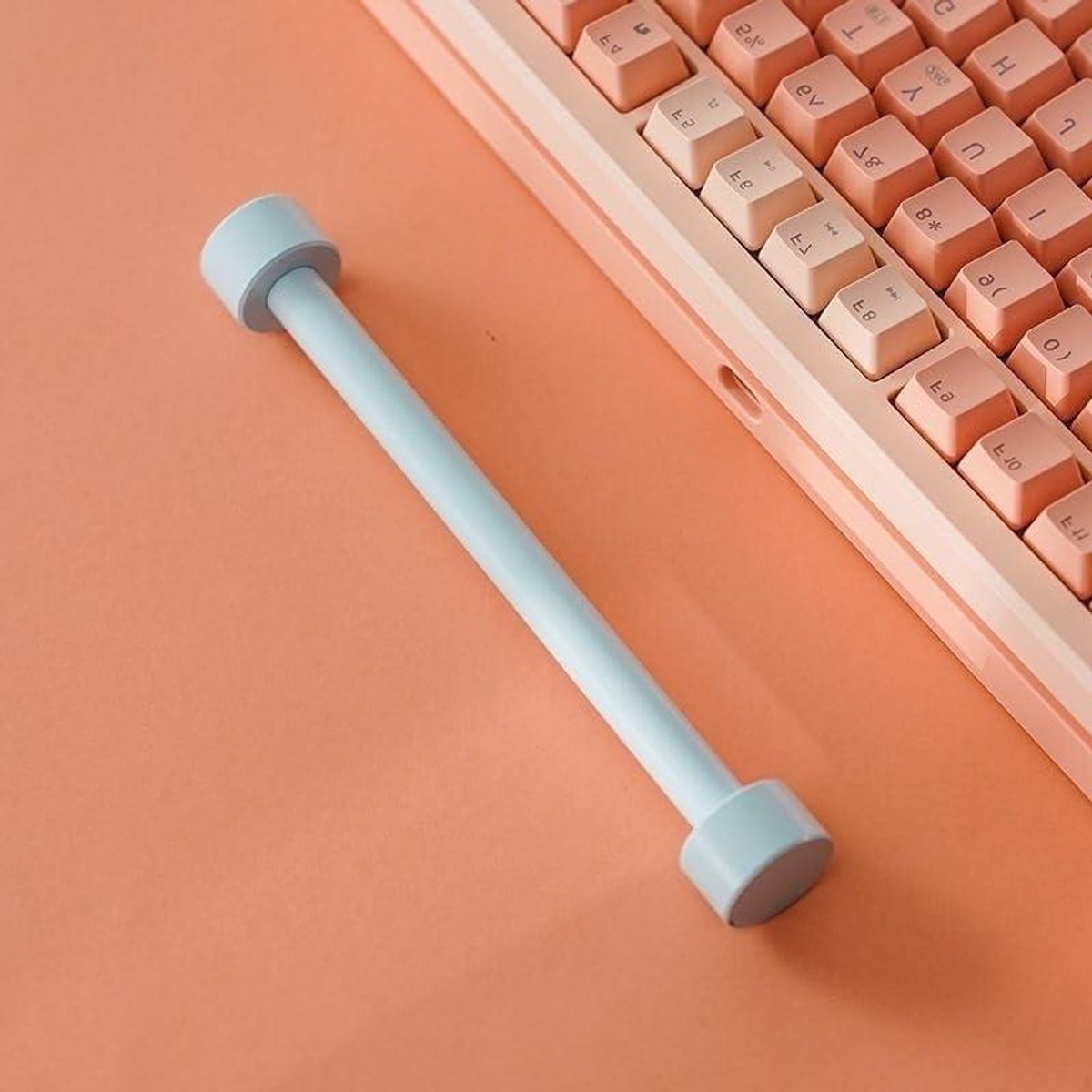 Kabel Organizer - Spoelstang - Bureau Opruimen - Verstelbare Schroeven - 17 cm - Blauw