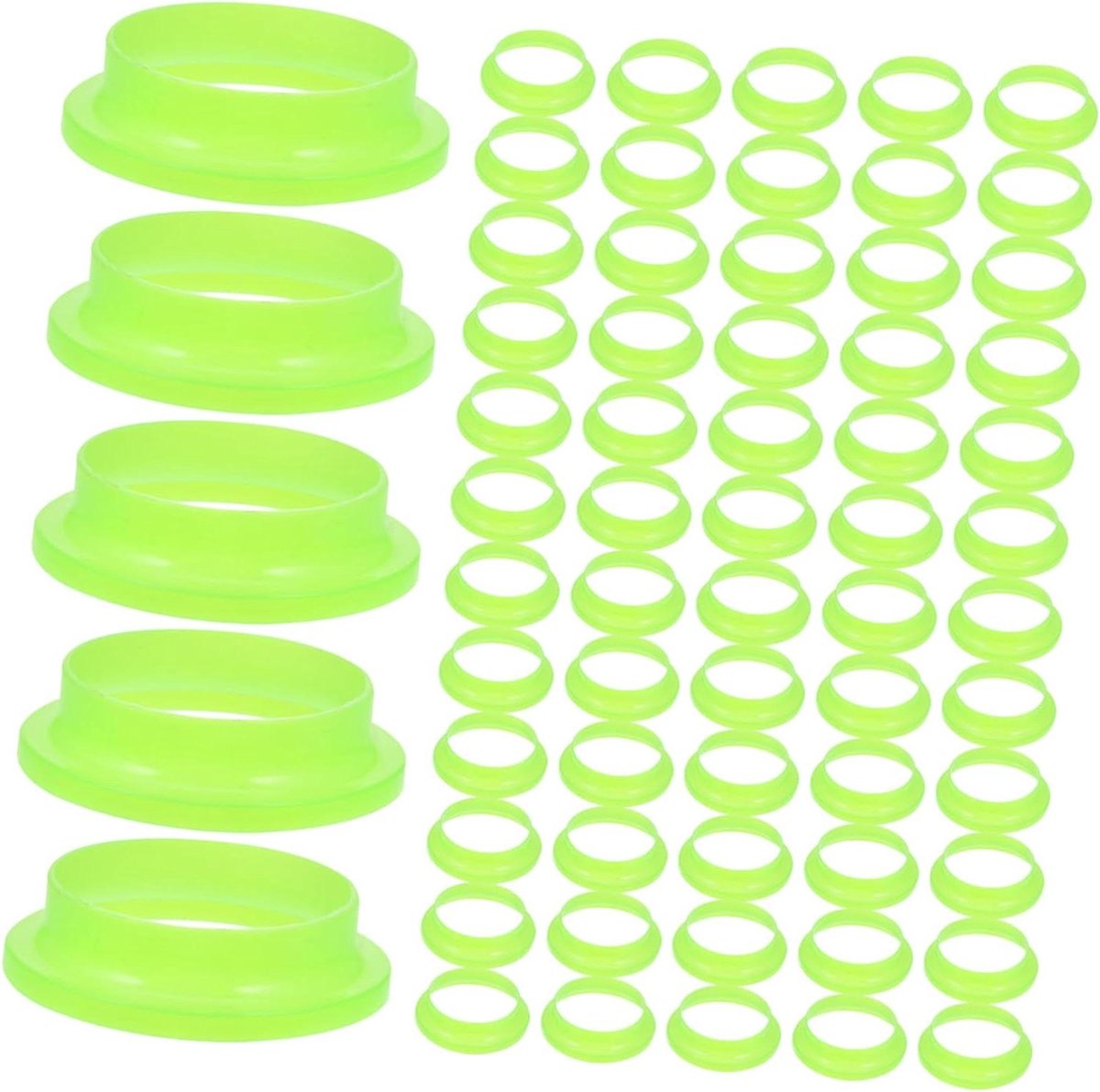Blusser Ringen - Vervanging Cirkels - Veiligheid Verbeteren - Lichtgevend Ontwerp - 100 Stuks - Zoals Getoond