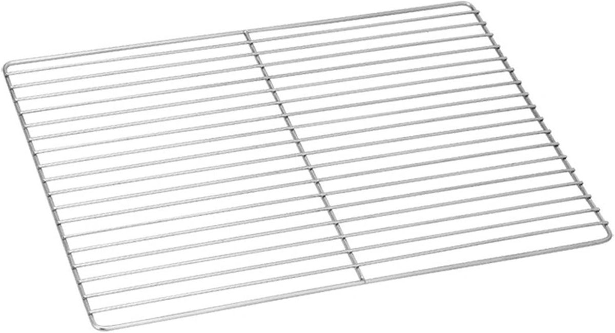 Barbecue Rooster - Grill Net - Buiten Koken - Roestvrij Staal - 30 x 45 cm - Zilver