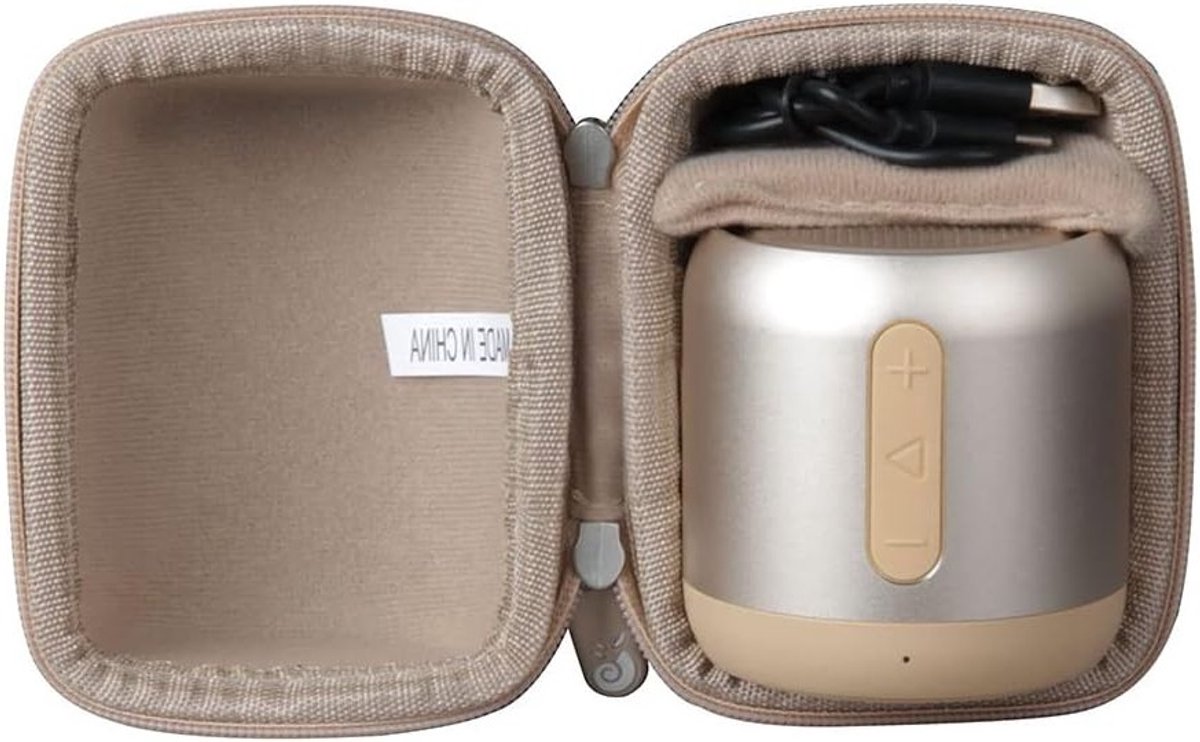 Beschermende Hard EVA Reiscase voor Bluetooth Speaker - Ideaal voor Geluid, Mobiliteit en Veiligheid