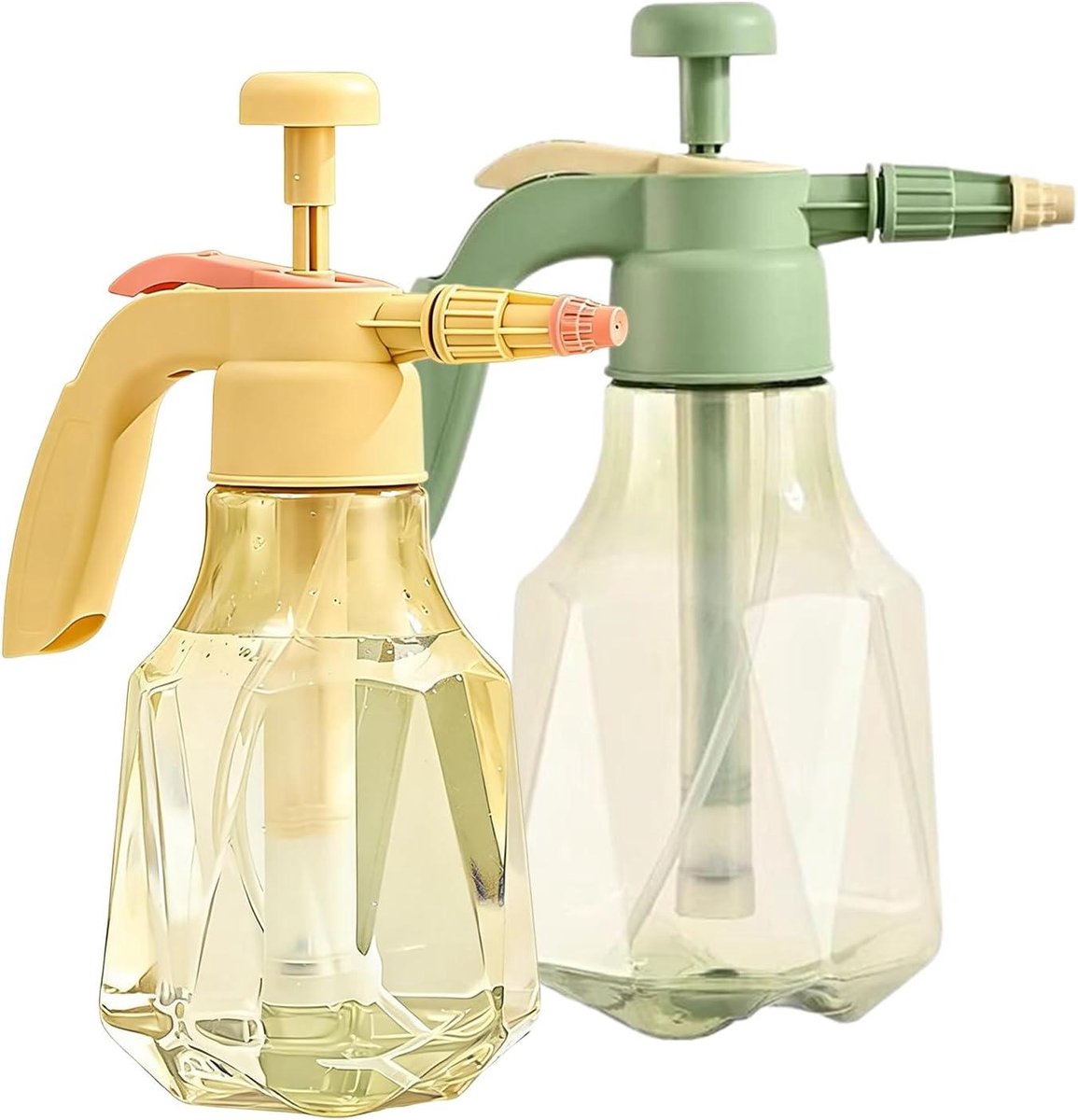 Druksproeier - Handpompsproeier - Planten Verzorgen - Precisie Verstelbare Kop - 15 Liter - Geel Groen