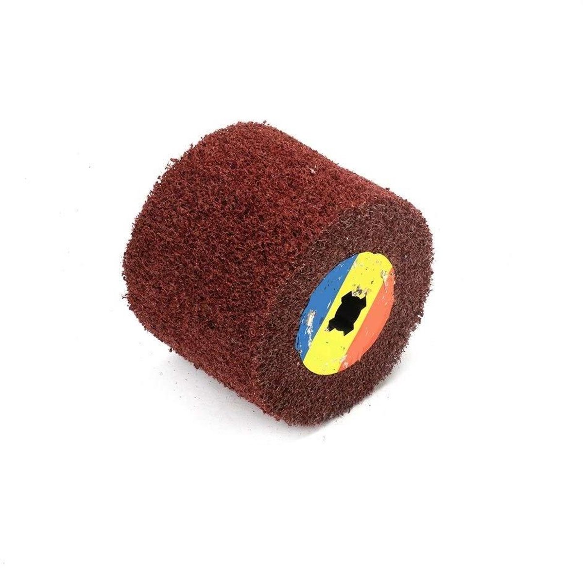Nylon Polijstschijf - Schuurschijf - Metaal Bewerken - Duidelijke Lijnen - 120mm Diameter - Grijs