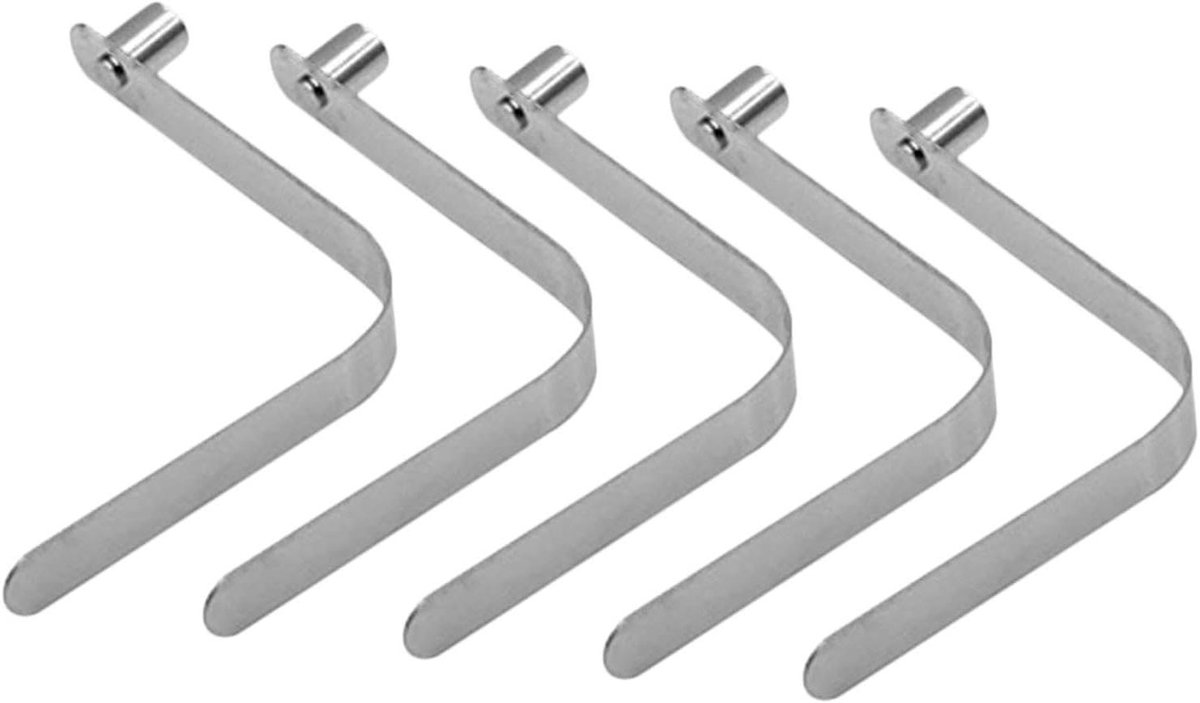 Veerclips - V-clips - Bevestigen Tent - V-vormig ontwerp - 6 mm 8 mm 9 mm - Metaal