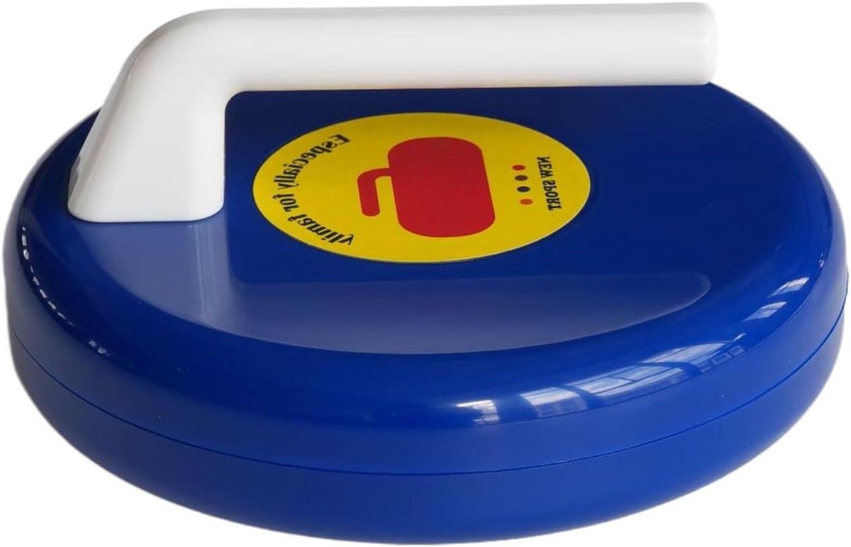 Tafel Curling Spel - Binnen Sport - Familie Pret - Duurzaam ABS Materiaal - 14 x 14 x 12 cm