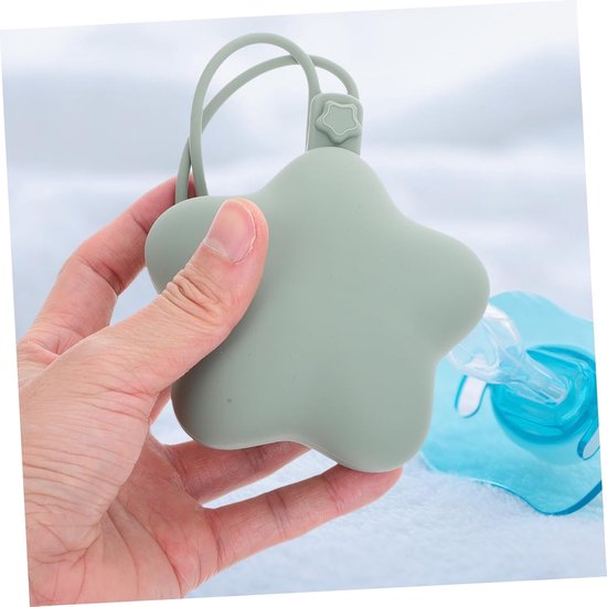 Fopspeenhouder Case - Speen Opbergdoosje - Baby Spullen Organiseren - Stofdicht Ontwerp - 25x9.5x4cm - Diverse Kleuren — afbeelding 3