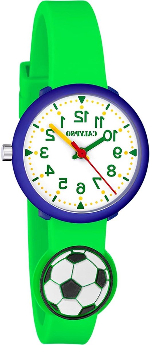 Kinderhorloge Analoog - Kinder uurwerk - Leren Klokkijken - Zachte Rubberen Band - Niet gespecificeerd - Wit