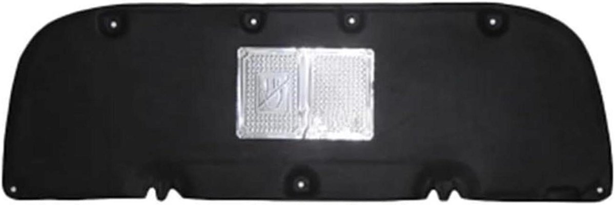 Motorkap Isolatie - Geluidsisolatie Katoen - Motor Geluid Dempen - Warmte-isolerend - 25.4 x 12.7 cm - Zwart