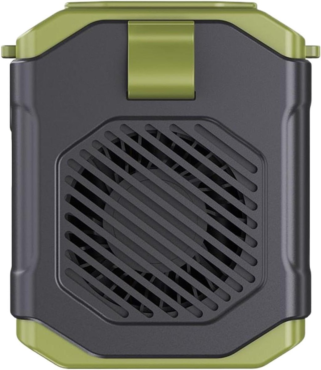 Heupventilator - Clip on Fan | Luchtkoeler | Draagbaar riemkoelapparaat met zaklamp voor wandelen, reizen, werk, hardlopen, bergbeklimmen Yard Sport Festival Outdoor Cooling Gadget voor