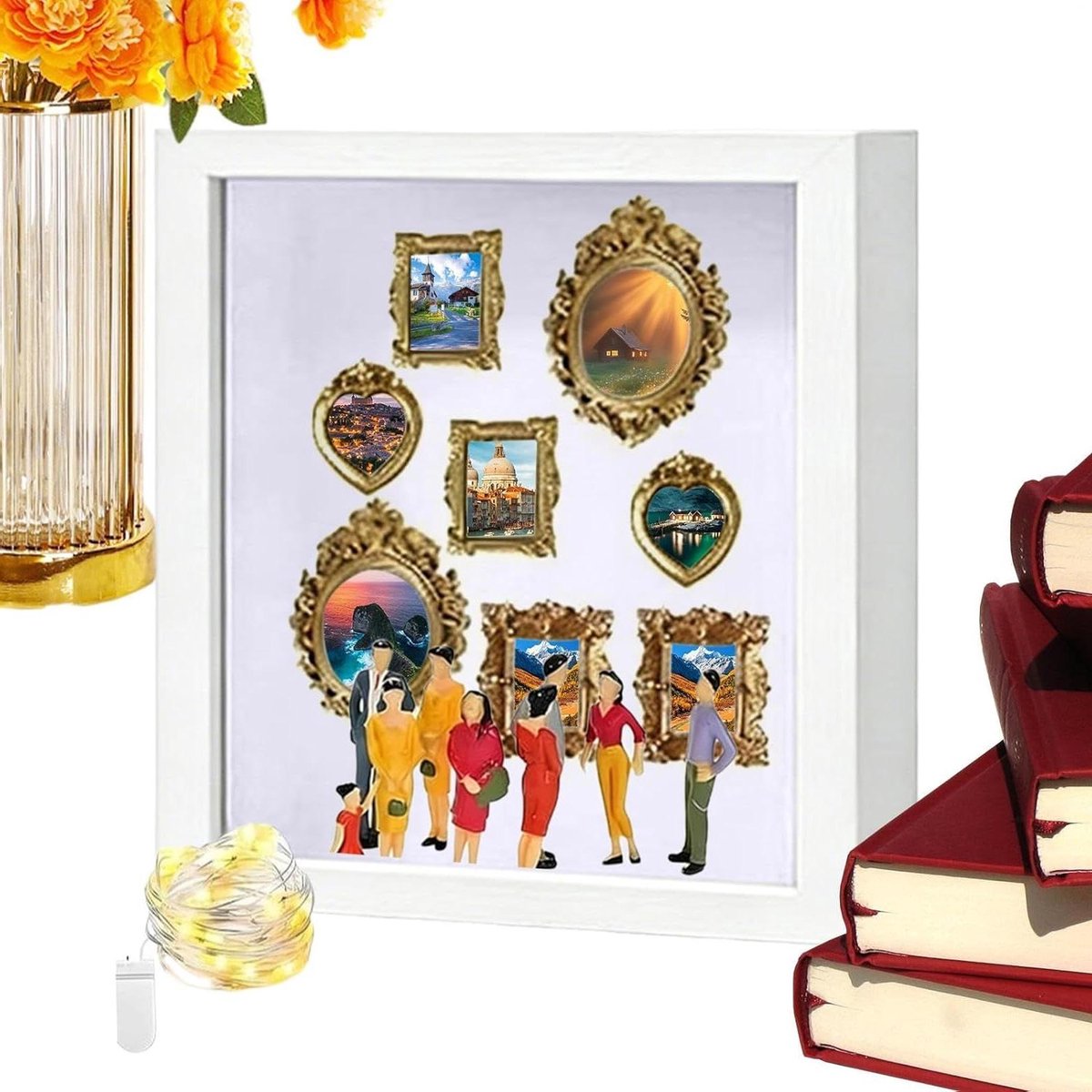 Schaduwdoos Fotolijst - Aandenken Display - Herinneringen Tonen - Modulaire Componenten -