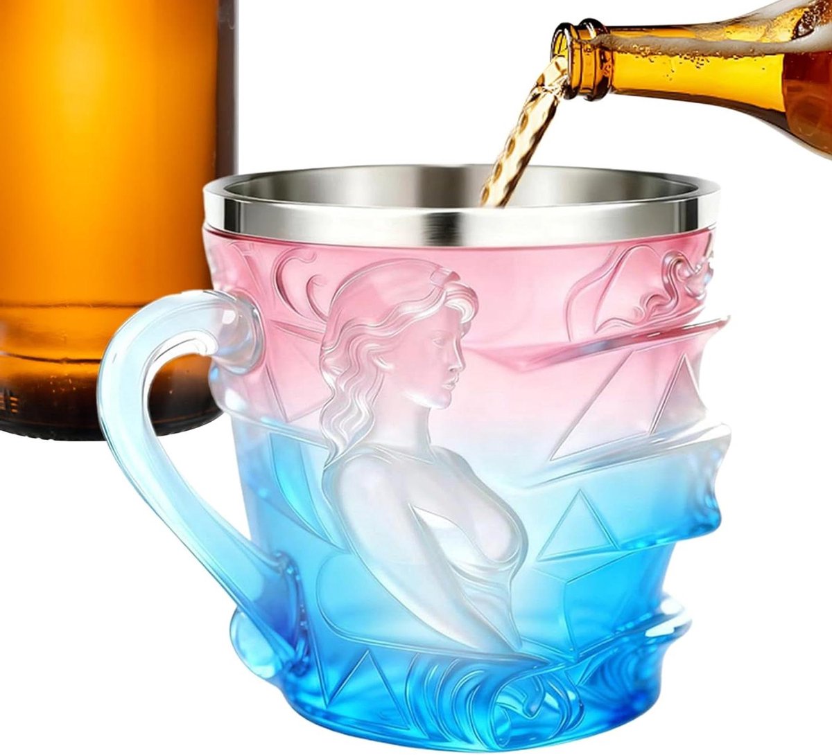Boekenmok 150 ml - Gestapelde mok - Dranken serveren - 3D Boeken ontwerp - 150 milliliter - A