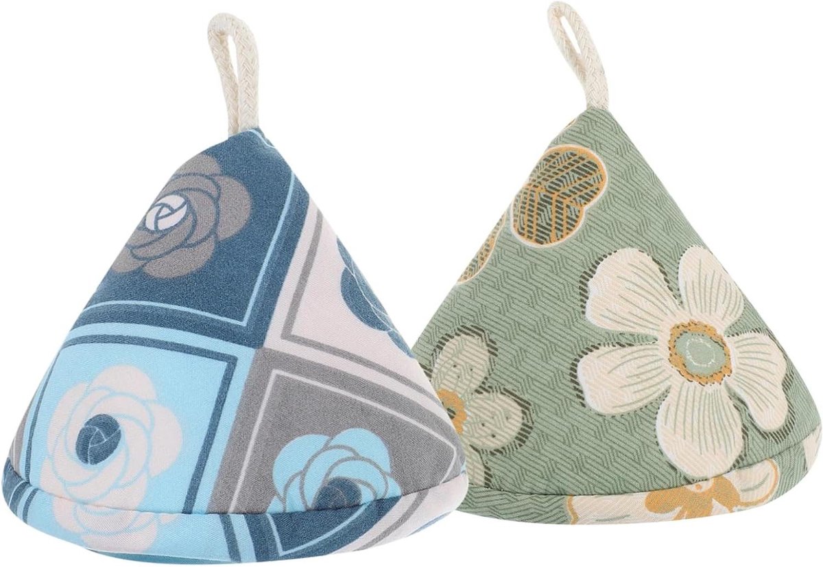 Pannenlappen - Hittebeschermers - Koken - Hittebestendig - 2 stuks - Diverse kleuren