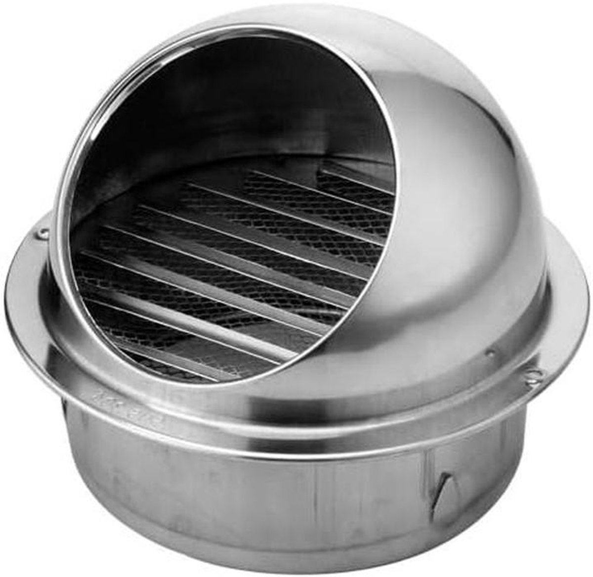 RVS Luchtventiel, Afzuigventilator Ventilatierooster, RVS Ventilatierooster, Rond Ventilat