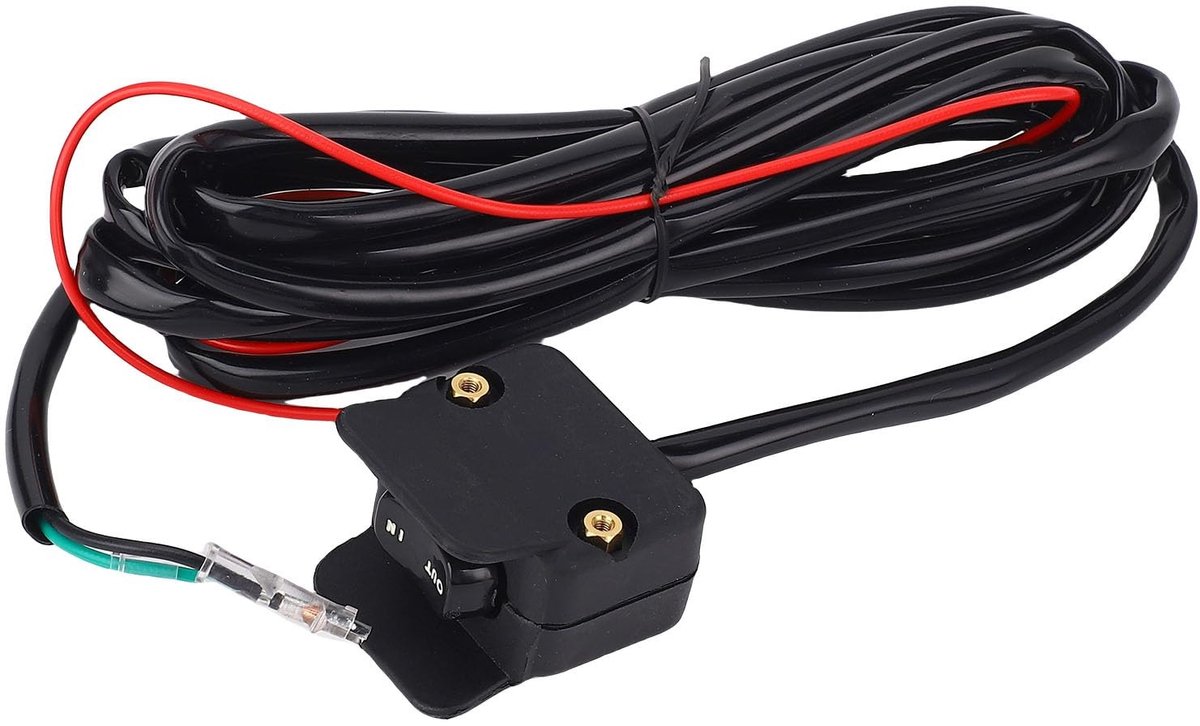 Cosensi - Dailygoods - Dailygoody - 12V Winch Rocker Thumb Switch Kit - Voor UTV 4x4 - Betrouwbare schakelaar - Geschikt voor KFI WARN Ramsey Superwinch - Eenvoudige install..