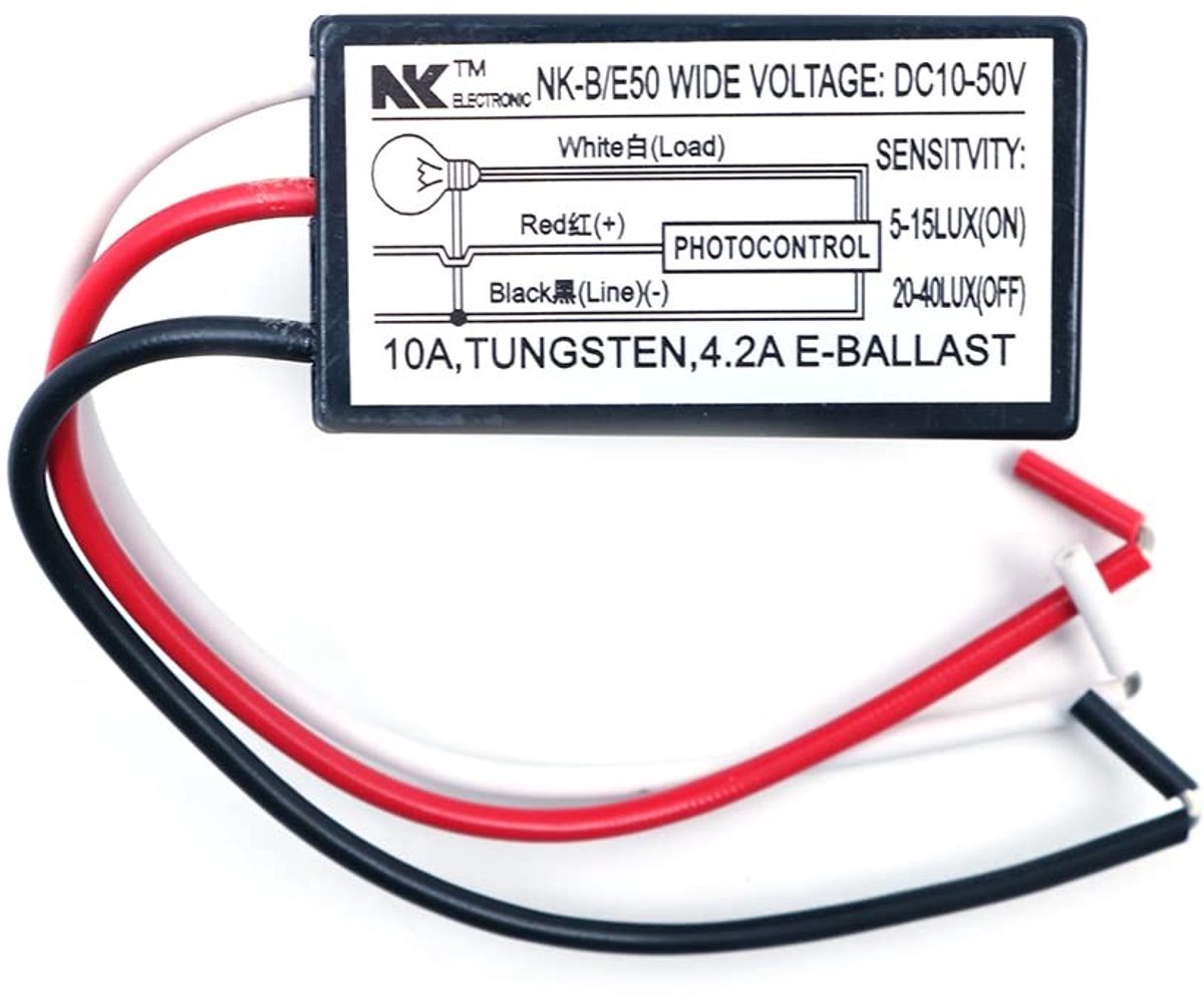 Cosensi - Dailygoods - 12V-48VDC Optische Schakelaar met Fotocel Sensor