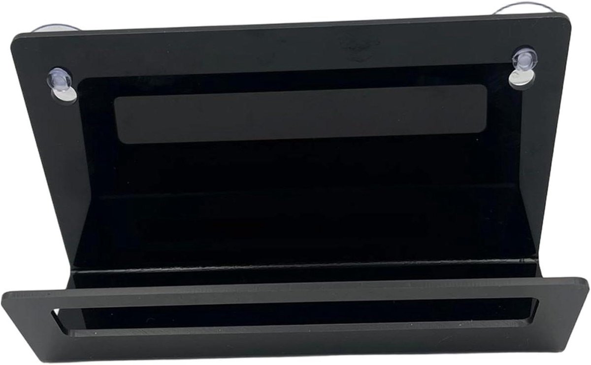 Spoelbak Organizer - Spons Houder - Keuken Opbergen - Zuignap Bevestiging - 11x6x11 cm - Acryl