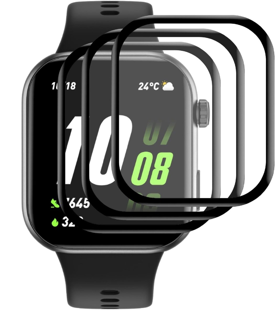 Dailygoods - Screenprotector voor Honor Choice Watch 2i met Volledige Afdekking