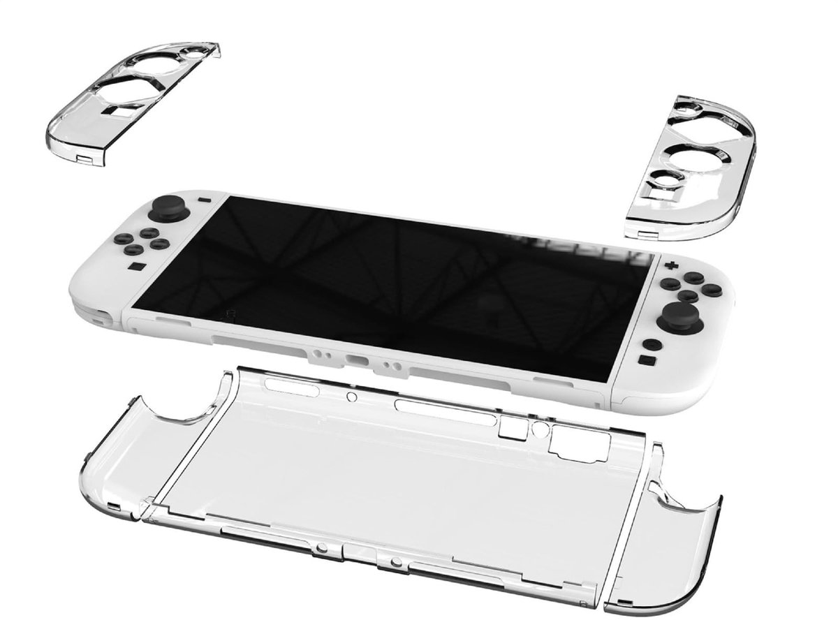 Dailygoods - Beschermhoes voor Nintendo Switch 2, Hoge Transparantie