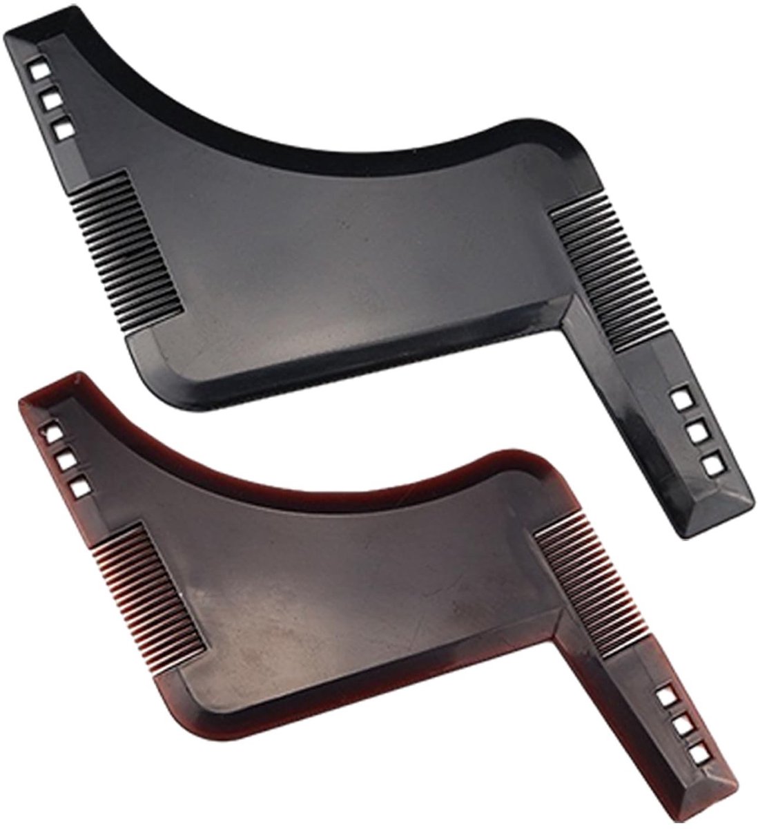 Dailygoods - 2-Delige Baard Styling Sjablonen voor Mannen