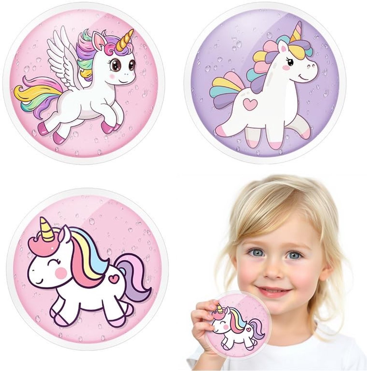 Dailygoods - Herbruikbaar Koelkompres voor Kinderen in 3 Stuks