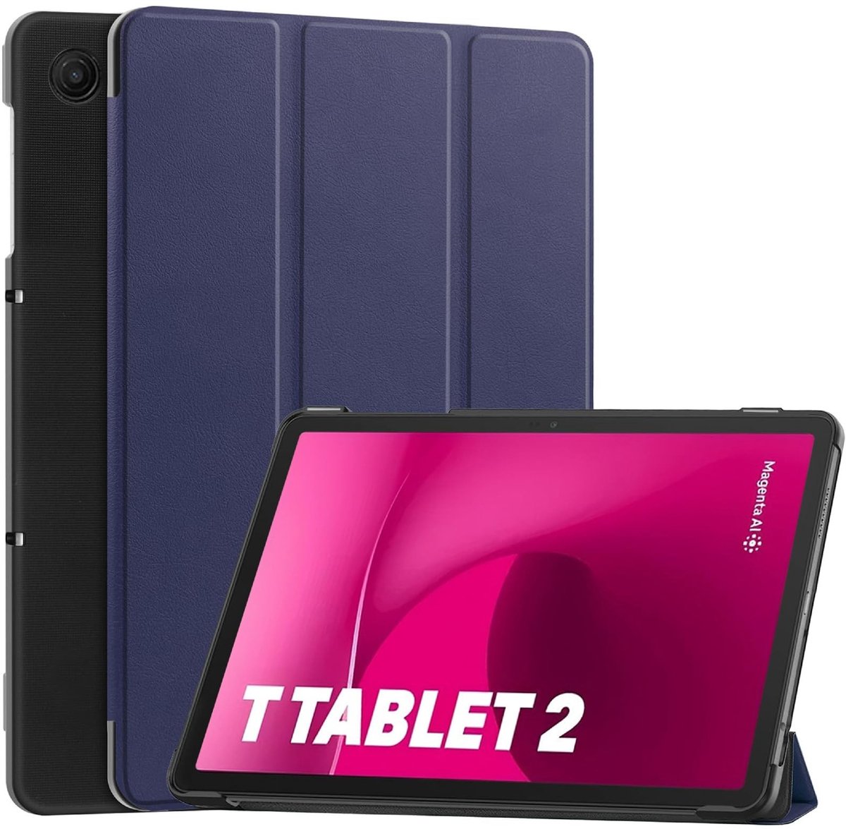 Dailygoods - Flip Case voor Telekom T Tablet 2 met 360° Bescherming